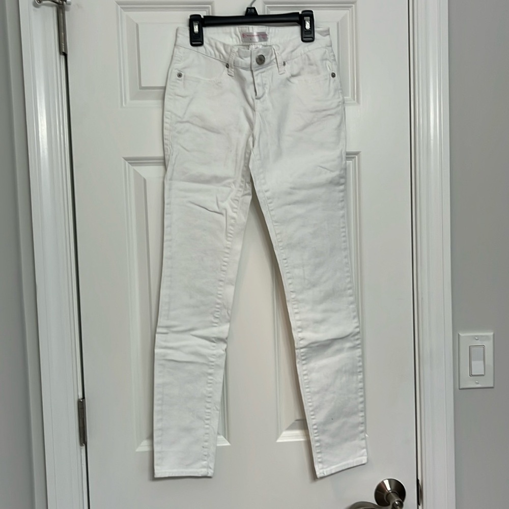 white jeans